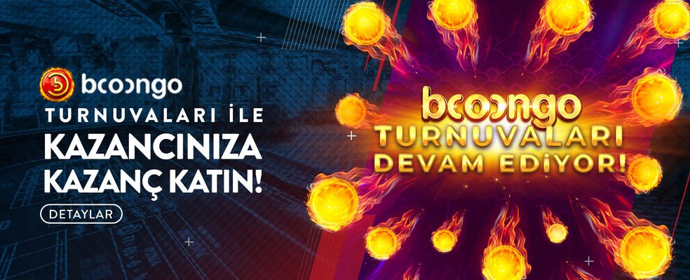 Booongo Turnuvaları ile kazancınıza kazanç katın!